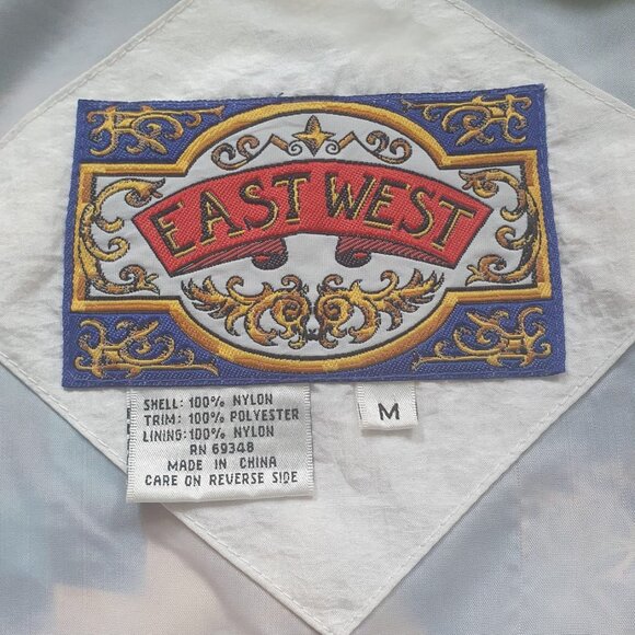 EAST WEST Vintage Wind Breaker Unisex Size M/L - Picture 4 of 5